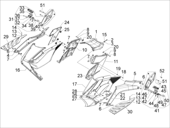 Εικόνα της ΜΑΡΣΠΙΕ ΠΙΣΩ GP800-SRV-V85 ΜΑΥΡΟ ΣΕΤ-2R000570