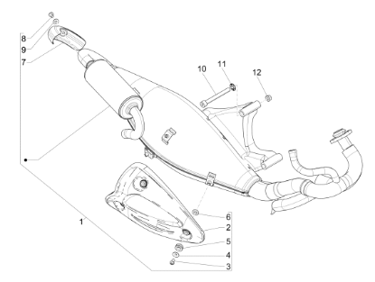 Εικόνα της ΒΙΔΑ ΒΑΣΗΣ ΕΞΑΤΜ SCOOTER M8x75-845591