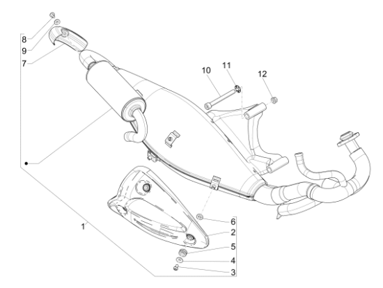 Εικόνα της ΕΞΑΤΜΙΣΗ GILERA RUNNER 50 RST-POWDD CAT-B0187005