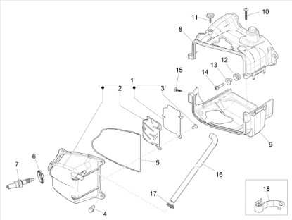 Εικόνα της ΚΑΠΑΚΙ ΚΕΦΑΛΗΣ ΚΥΛ SCOOTER 50 4T 3V-1A008608