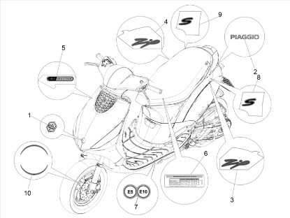 Εικόνα της ΑΥΤ/ΤΟ PIAGGIO 1 ΠΙΕΣΗΣ ΕΛΑΣΤΙΚΩΝ-1G000246