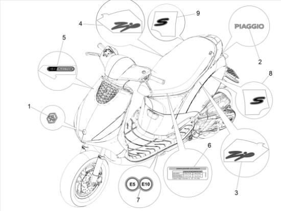 Εικόνα της ΑΥΤ/ΤΟ PIAGGIO 1 ΠΙΕΣΗΣ ΕΛΑΣΤΙΚΩΝ-1G000246