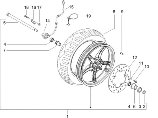 Εικόνα της ΕΛΑΣΤΙΚΟ SAVA 120/70-14 55L MC28-949597