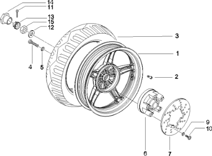 Εικόνα της ΒΑΣΗ ΠΙΣΩ ΔΙΣΚΟΦΡ RUN-STALK-MC2-56111R