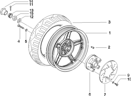 Εικόνα της ΒΑΣΗ ΠΙΣΩ ΔΙΣΚΟΦΡ RUN-STALK-MC2-56111R