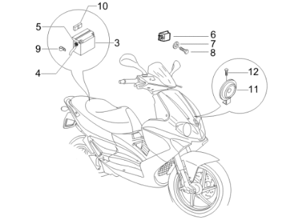 Εικόνα της ΜΠΑΤΑΡΙΑ YUASA YB4L-B ΑΝΟΙΧ ΤΥΠ ΜΕ ΦΙΑΛΗ-497569