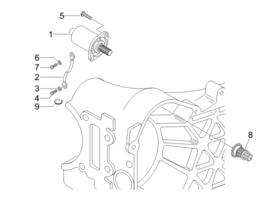 Εικόνα της ΚΑΛΩΔΙΟ ΜΙΖΑΣ SCOOTER 50-642292