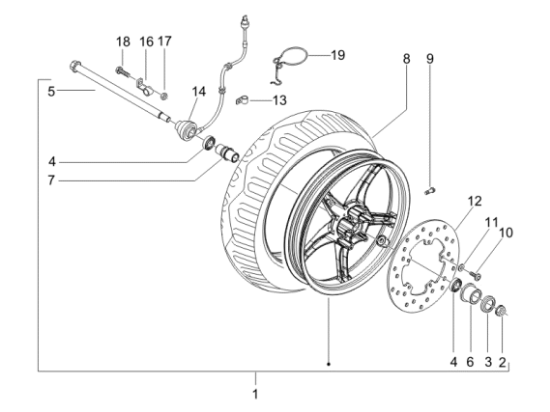 Εικόνα της ΛΑΜΑΚΙ ΣΤΗΡΙΞΗΣ ΝΤΙΖΑΣ ΚΟΝΤΕΡ RUNNER RST-639426