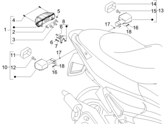 Εικόνα της ΦΑΝΟΣ ΑΡΙΘΜΟΥ RUNNER 125 RST-639088