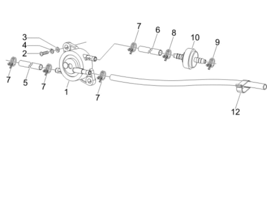 Εικόνα της ΒΑΛΒΙΔΑ ΑΝΕΠΙΣΤΡΟΦΗ BEV-VESPA GT-X8-TYP-AP8104594