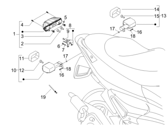 Εικόνα της ΦΑΝΟΣ ΑΡΙΘΜΟΥ RUNNER 125 RST-639088