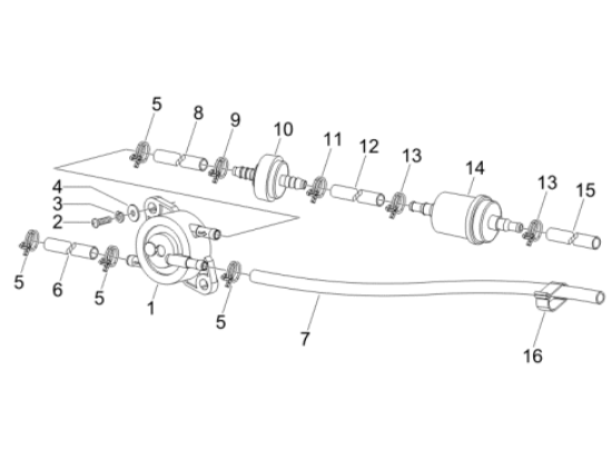 Εικόνα της ΒΑΛΒΙΔΑ ΑΝΕΠΙΣΤΡΟΦΗ BEV-VESPA GT-X8-TYP-AP8104594