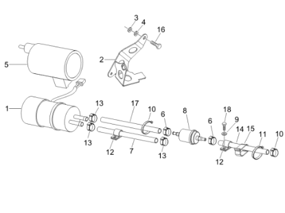 Εικόνα της ΒΑΛΒΙΔΑ ΑΝΕΠΙΣΤΡΟΦΗ BEV-VESPA GT-X8-TYP-AP8104594