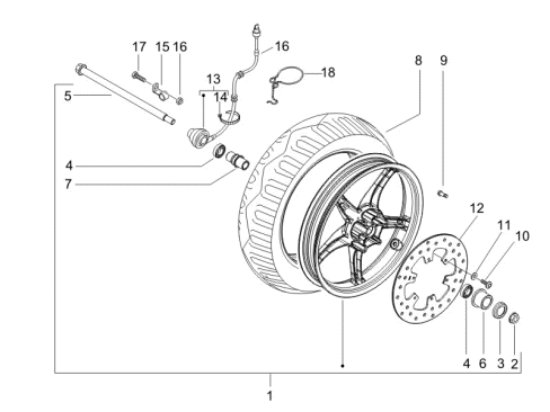 Εικόνα της ΔΙΣΚΟΦΡΕΝΟ ΜΠΡΟΣ RUNN RST-ST-MP3-FUOCO-56394R