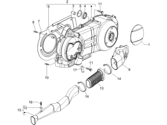 Εικόνα της ΚΑΠΑΚΙ ΔΙΑΚΟΣΜΗΤ ΚΙΝΗΤΗΡΑ 125-250 E3-CM155102