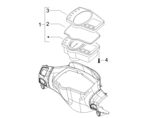 Εικόνα της ΚΟΝΤΕΡ GILERA RUNNER ST125 12?LCD ΠΑΝΩ Δ-643291