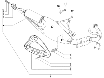 Εικόνα της ΒΙΔΑ ΒΑΣΗΣ ΕΞΑΤΜ SCOOTER M8x75-845591