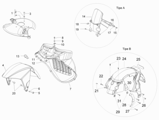 Εικόνα της ΠΟΔΙΑ ΨΥΓΕΙΟΥ RUNNER 50<>125 MY08>-624425000C