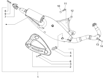 Εικόνα της ΒΙΔΑ ΒΑΣΗΣ ΕΞΑΤΜ SCOOTER M8x75-845591