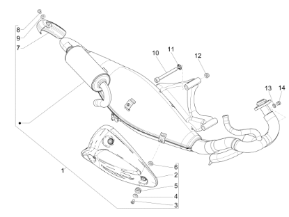 Εικόνα της ΒΙΔΑ ΒΑΣΗΣ ΕΞΑΤΜ SCOOTER M8x75-845591