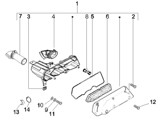 Εικόνα της ΣΩΛΗΝΑΣ ΦΙΛΤΡΟΥ ΑΕΡΑ ZIP CAT-829715