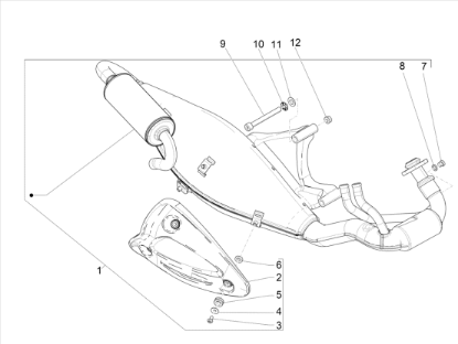 Εικόνα της ΒΙΔΑ ΒΑΣΗΣ ΕΞΑΤΜ SCOOTER M8x75-845591