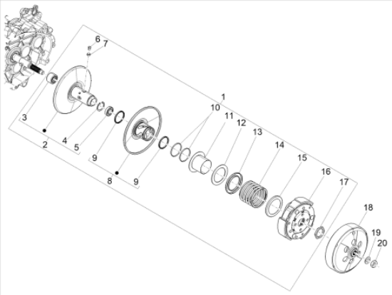 Εικόνα της ΔΙΣΚΑΚΙ ΑΜΠΡΑΓΙΑΖ MEDLEY-SR GT-GTS-1A002037