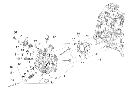 Εικόνα της ΒΑΛΒΙΔΑ ΕΙΣΑΓΩΓΗΣ MEDLEY 125-150 #21 20?-1A016568