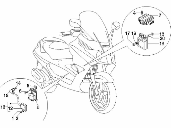 Εικόνα της ΗΛΕΚΤΡΟΝΙΚΗ RUN VX-FL125-BEV125 CDI 125c-584702