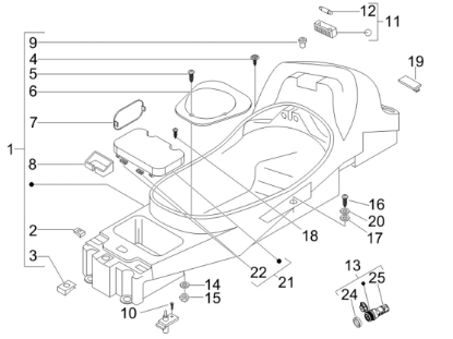 Εικόνα της ΒΑΣΗ ΑΝΑΠΤΗΡΑ SCOOTER ΚΟΜΠΛΕ-294770