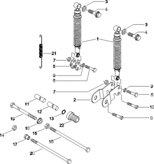 Εικόνα της ΒΙΔΑ ΣΤΑΝ GSM M2001 M10X45-015578