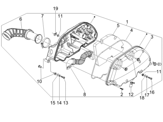 Εικόνα της ΦΛΑΝΤΖΑ ΘΑΛΑΜΟΥ ΦΙΛΤΡΟΥ VESPA GTS-844428