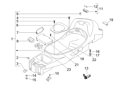 Εικόνα της ΒΑΣΗ ΑΝΑΠΤΗΡΑ SCOOTER ΚΟΜΠΛΕ-294770