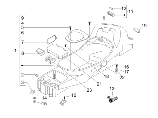 Εικόνα της ΚΑΠΑΚΙ ΚΟΥΒΑ ΣΕΛΛΑΣ MP3-X7-Χ8-XEVO-NE250-624098