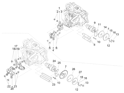 Εικόνα της ΚΟΚΟΡΑΚΙ ΕΙΣΑΓ SCOOTER 125 4T 01-14>-B019352