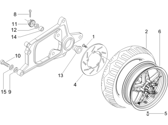 Εικόνα της ΤΡΟΧΟΣ ΠΙΣΩ Χ EVO-X7 MY07>-650663