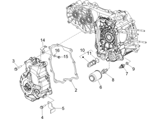 Εικόνα της ΦΙΛΤΡΟ ΛΑΔΙΟΥ SCOOTER 4T 125<>300 CC-1A022356