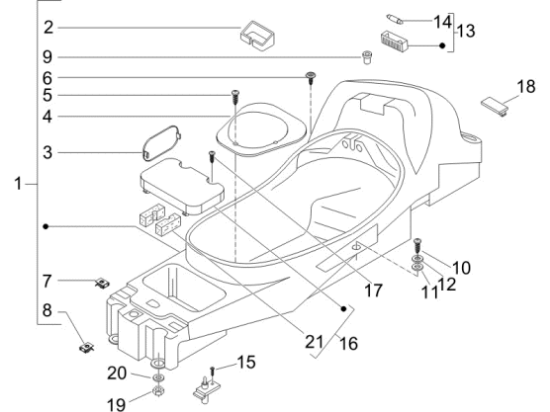 Εικόνα της ΚΑΠΑΚΙ ΚΟΥΒΑ ΣΕΛΛΑΣ MP3-X7-Χ8-XEVO-NE250-624098