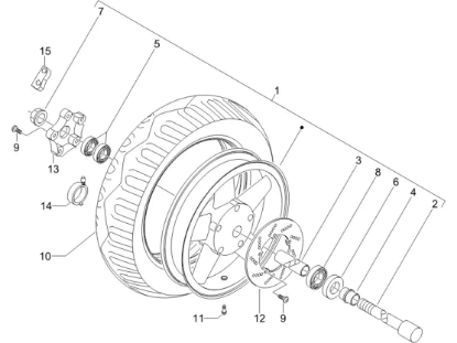 Εικόνα της ΑΠΟΣΤΑΤΗΣ ΜΠΡ ΤΡΟΧΟΥ BE-X9 125-180-NEXUS-564448