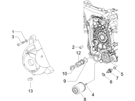 Εικόνα της ΦΙΛΤΡΟ ΛΑΔΙΟΥ SCOOTER 4T 125<>300 CC-1A022356