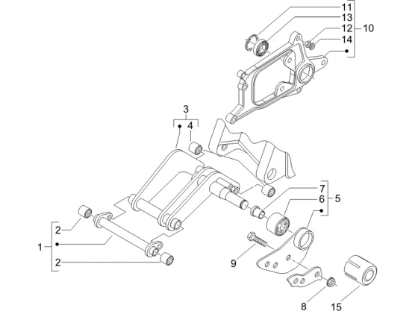 Εικόνα της ΚΑΠΑΚΙ ΣΥΝΕΜΠΛΟΚ SCOOTER 125<>250-655151