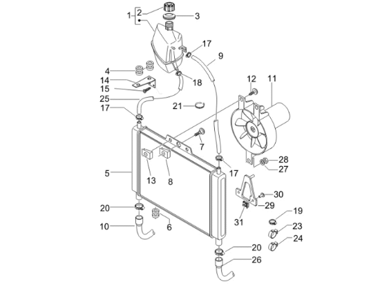 Εικόνα της ΣΩΛΗΝΑΣ ΝΕΡΟΥ ΨΥΓΕΙΟΥ X EVO-X8 400-623517