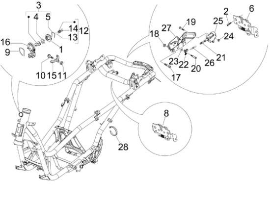 Εικόνα της ΚΕΡΑΙΑ IMMΟΒΙL SCOOTER 125<>800 ΜΕ ΚΑΛΩΔ-1D003415R