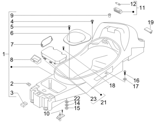 Εικόνα της ΚΑΠΑΚΙ ΚΟΥΒΑ ΣΕΛΛΑΣ MP3-X7-Χ8-XEVO-NE250-624098