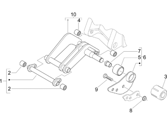 Εικόνα της ΚΑΠΑΚΙ ΣΥΝΕΜΠΛΟΚ SCOOTER 125<>250-655151