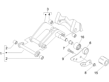 Εικόνα της ΚΑΠΑΚΙ ΣΥΝΕΜΠΛΟΚ SCOOTER 125<>250-655151