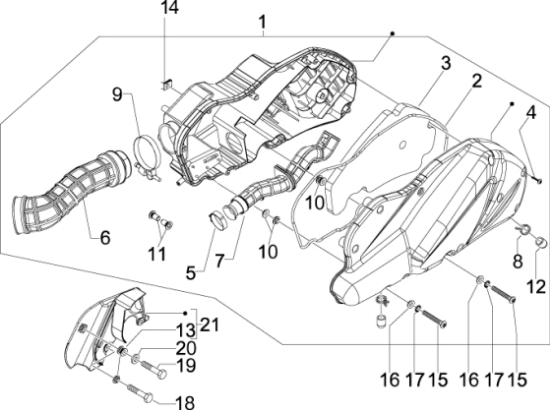 Εικόνα της ΦΥΣΟΥΝΑ ΘΑΛΑΜΟΥ ΦΙΛΤΡΟΥ BEV-X10-GTS 125-876317