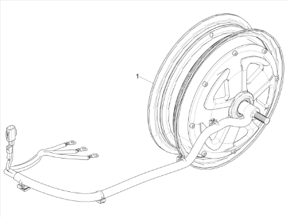 Εικόνα της ΗΛΕΚΤΡΟΚΙΝΗΤΗΡΑΣ PIAGGIO 1 (1.2 kw))-1A0191090009C