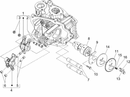 Εικόνα της ΕΚΚΕΝΤΡΟΦΟΡΟΣ SCOOTER 125 4T-4V MY08>-8751215