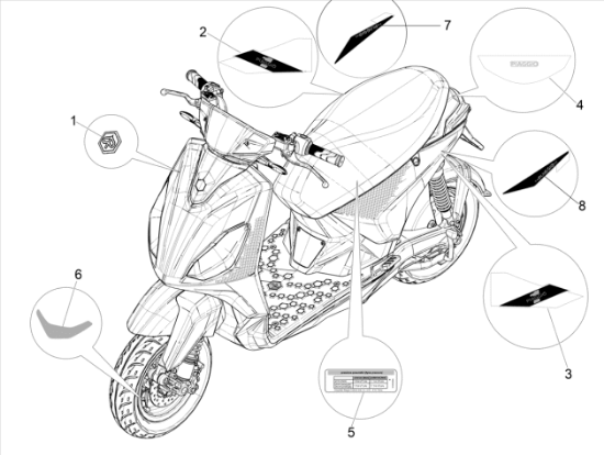 Εικόνα της ΑΥΤ/ΤΟ PIAGGIO 1 ΠΙΕΣΗΣ ΕΛΑΣΤΙΚΩΝ-1G000246